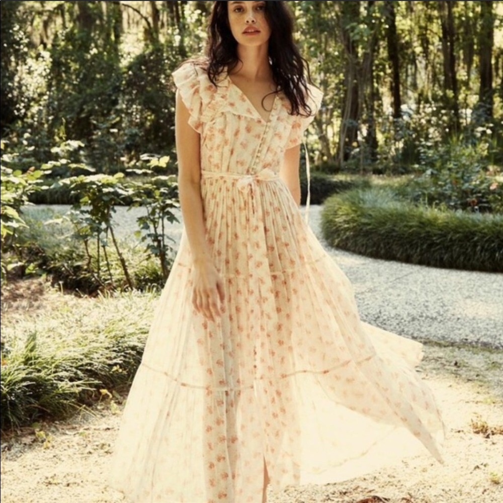 Doen Carnation Dress in Poppy Pink